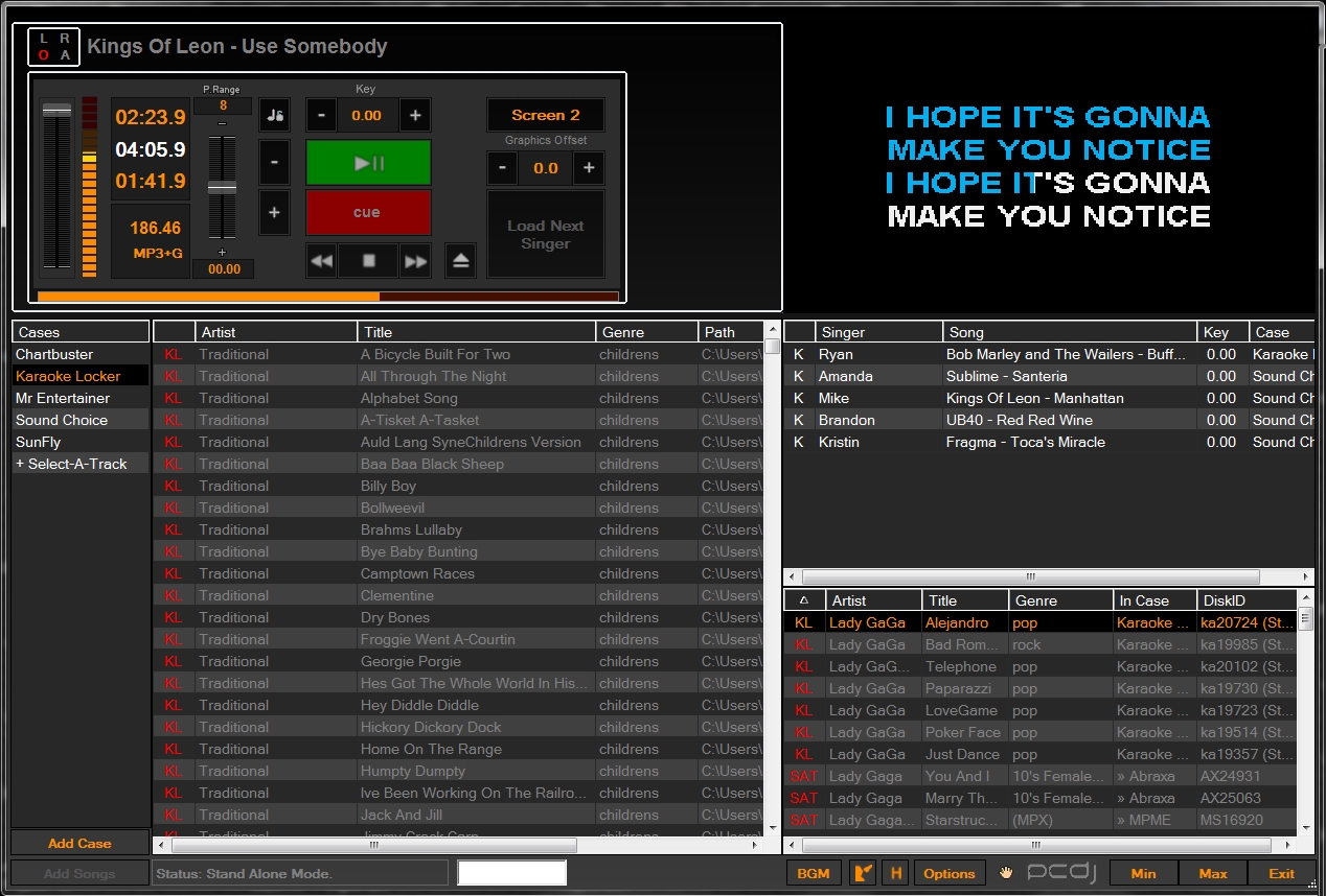 PCDJ KARAOKI | PROFESSIONAL KARAOKE PC Software eLicense